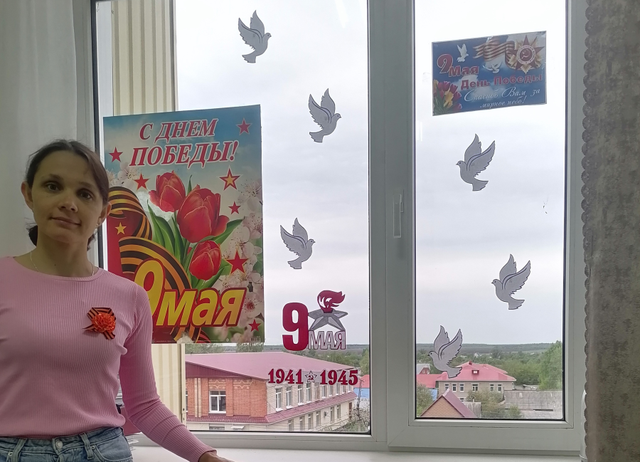 Архивисты присоединились к акции «Окна Победы».